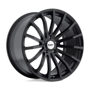 TSW Wheels – MALLORY – Black – 17″x8″ 40mm – All weather Wheels – 1780MAL405114B76